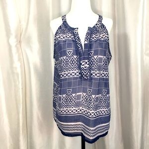3 for $25!!! Fun & Flirty semi-sheer tank top, size Small.